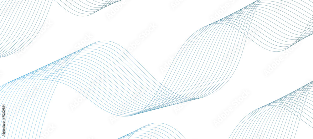 Abstract wavy Grey gradient stream element for design on a dark black ...