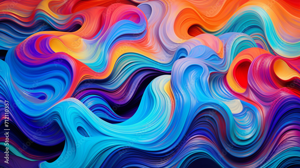 Psychedelic MRI Scan Waves A psychedelic interpret Psychedelic MRI Scan Waves A psychedelic interpret