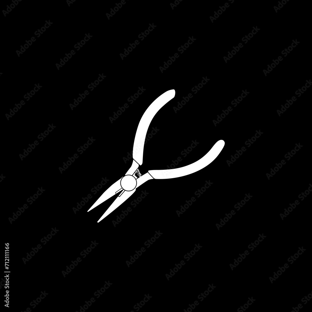 Pliers Silhouette, Flat Style, can use for Pictogram, Logo Gram, Art Illustration, Apps, Website, Icon, Symbol or Graphic Design Element. Vector Illustration
Pliers Silhouette, Flat Style, can use for Pictogram, Logo Gram, Art Illustration, Apps, Website, Icon, Symbol or Graphic Design Element. Vector Illustration