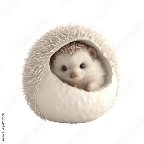 Hedgehog Peekaboo: Shy Hedgehog in a Ball