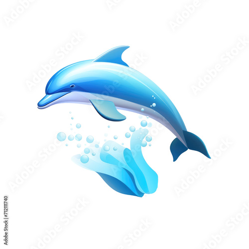 Ocean Acrobatics: Graceful Leaping Dolphin