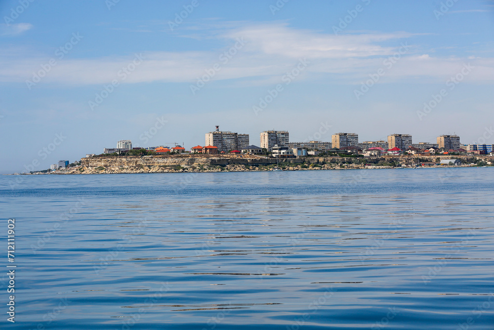 Aktau is a city in Kazakhstan located on the eastern shore of the Caspian Sea.