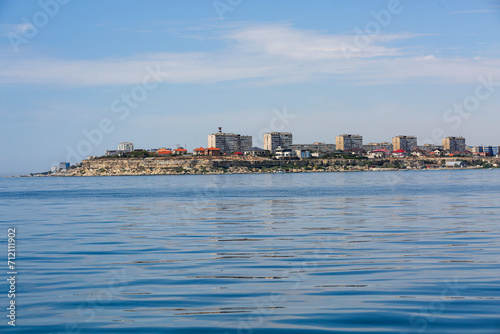 Aktau is a city in Kazakhstan located on the eastern shore of the Caspian Sea. © Михеев Павел
