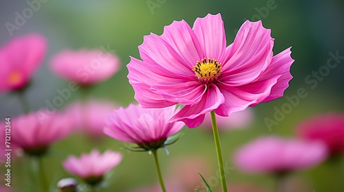 pink cosmos flower