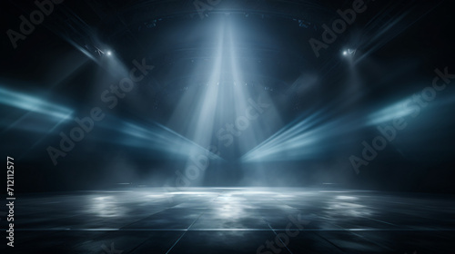 Artistic performances stage light background © Ashley