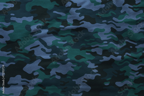 dark navy blue camouflage tarp material