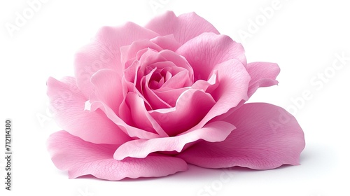 Fototapeta Naklejka Na Ścianę i Meble -  pink rose isolated on white