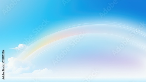 colorful white rainbow background illustration vibrant pastel, gradient abstract, ethereal serene colorful white rainbow background © vectorwin
