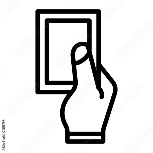 Red Card Icon Design