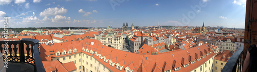 180 degree Panorama of Prague 