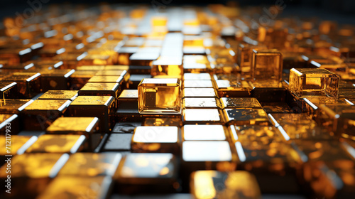 gold bars background