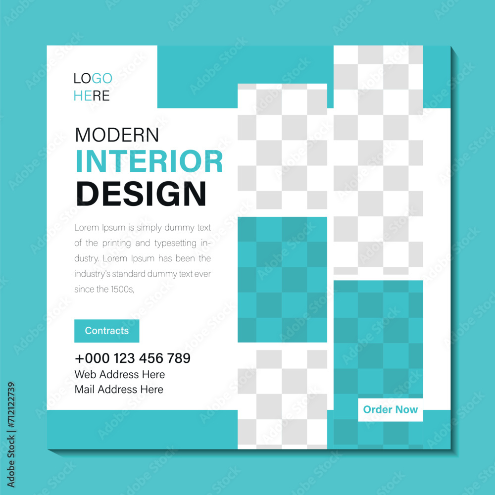 Social media post card design Social media post card design