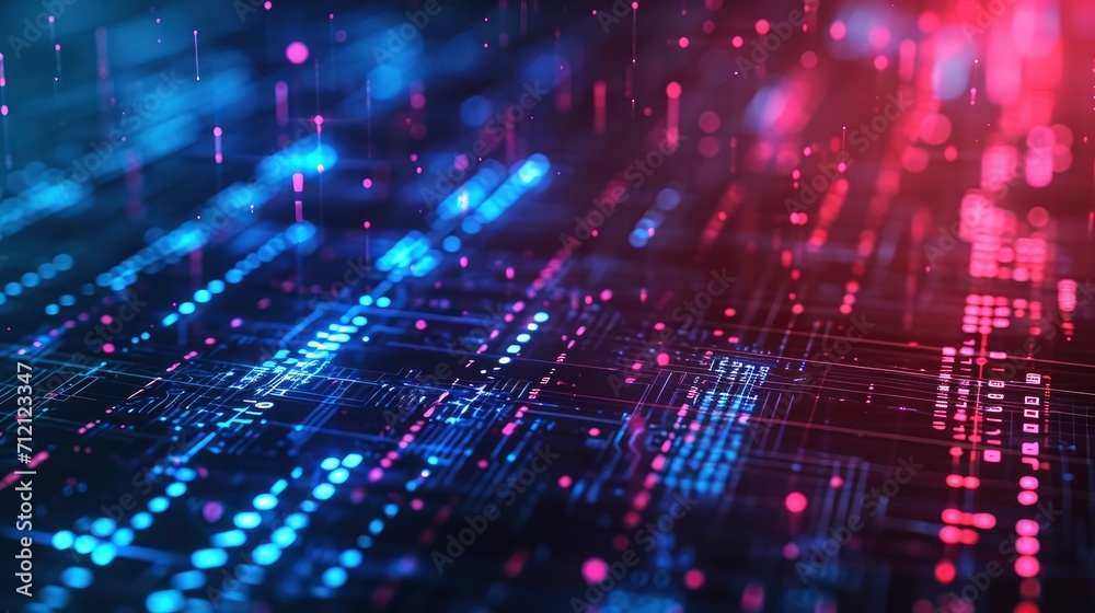 Abstract technology big data background concept. Abstract technology big data background concept.