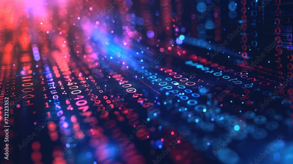 Abstract technology big data background concept. Abstract technology big data background concept.