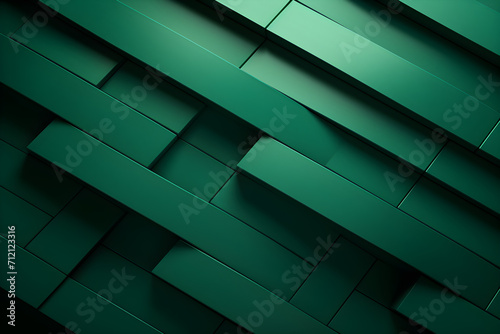 Abstract green background, Geometric texture © Jammy