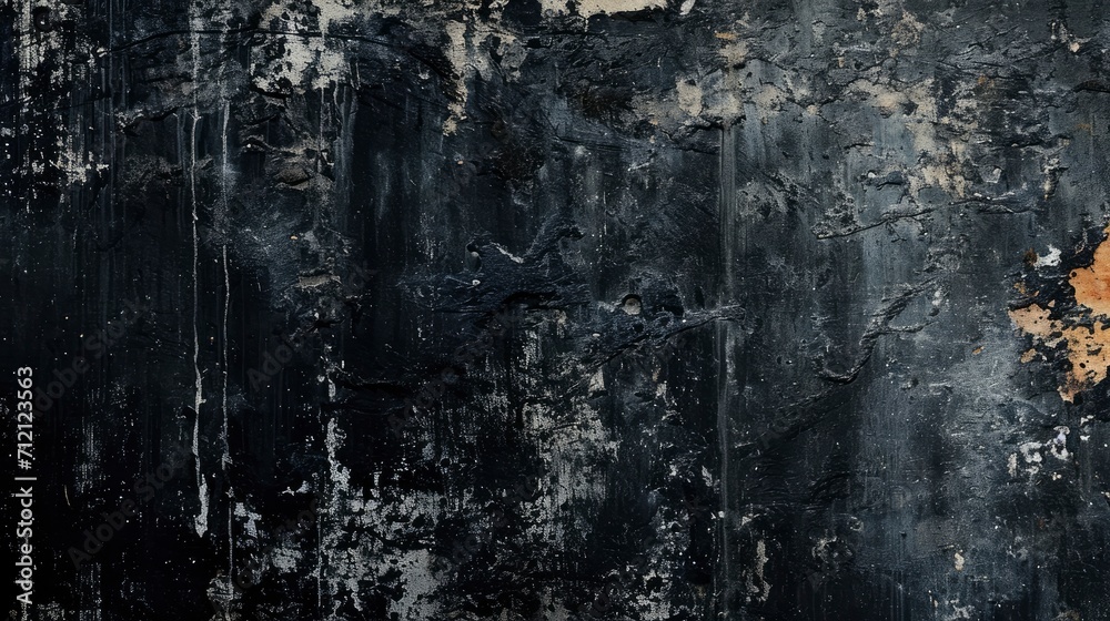 Fototapeta premium Black grungy texture