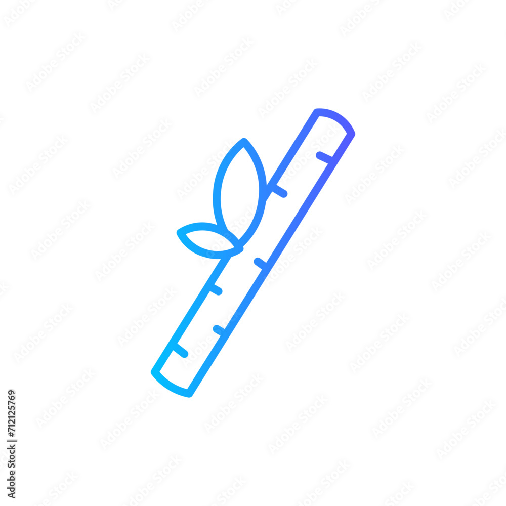 bamboo gradient icon bamboo gradient icon
