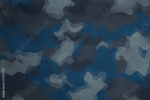 marine blue army military camouflage micro fiber cloth  texture photo