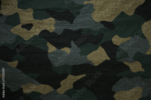 blue urban army military camouflage waterproof plastic mesh texture photo