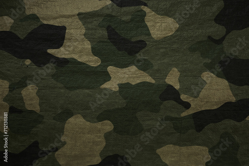 grey and  green army military camouflage waterproof plastic tarp texture