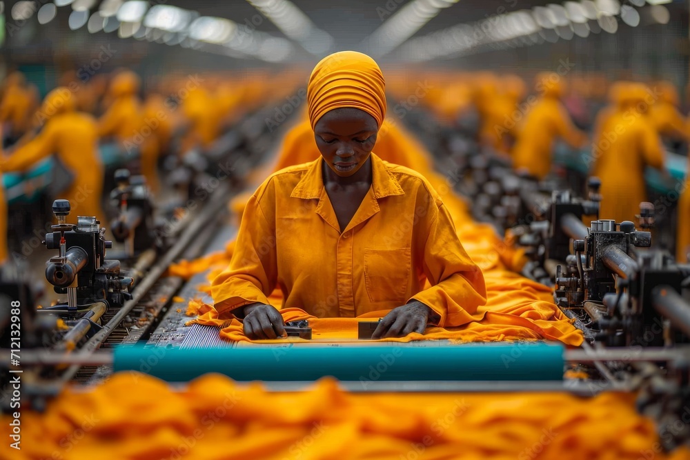garment factory in asia