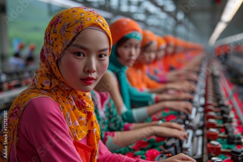 garment factory in asia