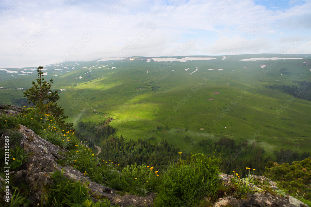 Valley the scenery is breathtaking, Lagonaki, Caucasus, Russia