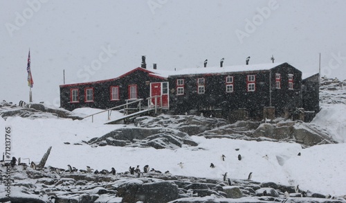 Post Office and Museum, Port Lockroy, Goudier Island, Antarctica.