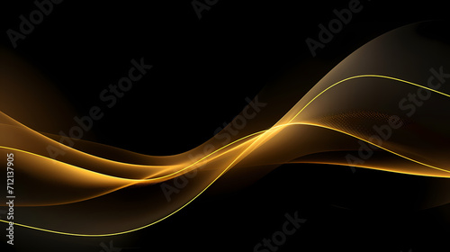 Abstract background and data transfer concept, abstract line art background