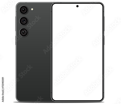 Samsung s24 front and back Mockup