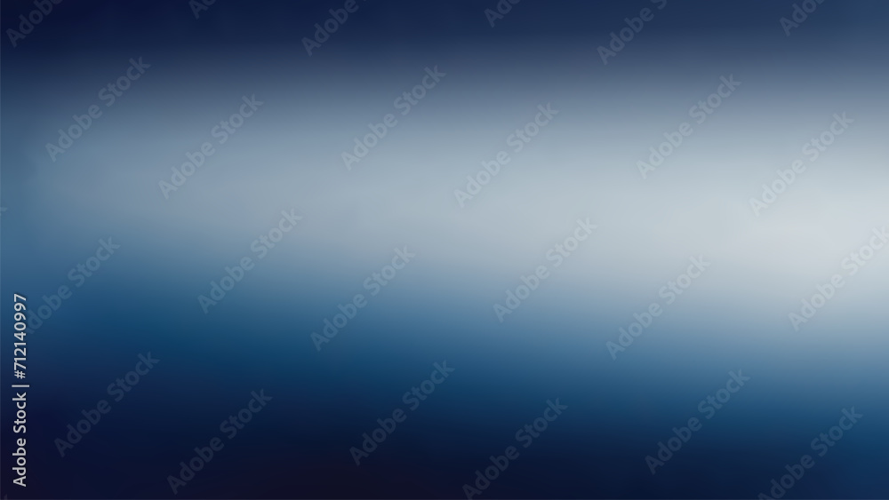 Abstract light and dark blue gradient blur background, smooth texture effect. Vector illustration