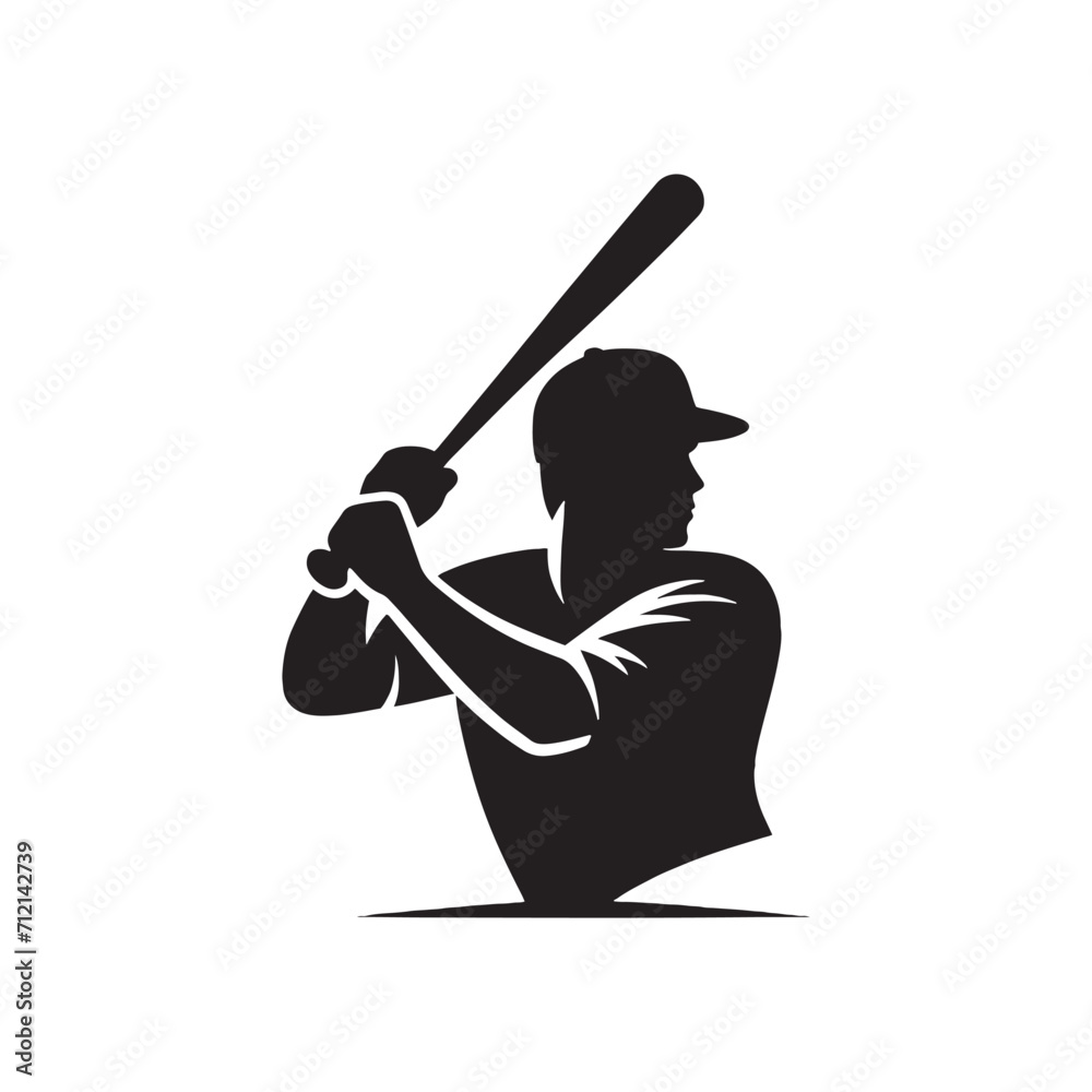 Precision Strikes: Baseball Silhouette - Baseballer Vector, Illustrating the Exactness and Finesse of the Game
Precision Strikes: Baseball Silhouette - Baseballer Vector, Illustrating the Exactness and Finesse of the Game