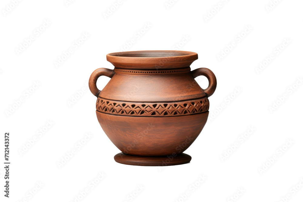 Elegant Clay Lantern Pot