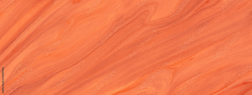 Abstract fluid art background dark orange and red colors. Liquid marble. Acrylic painting with coral gradient Abstract fluid art background dark orange and red colors. Liquid marble. Acrylic painting with coral gradient
