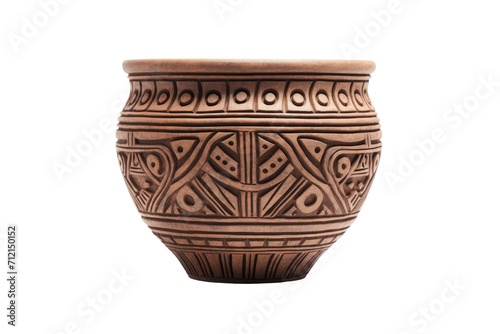 Aztec Inspired Clay Planters