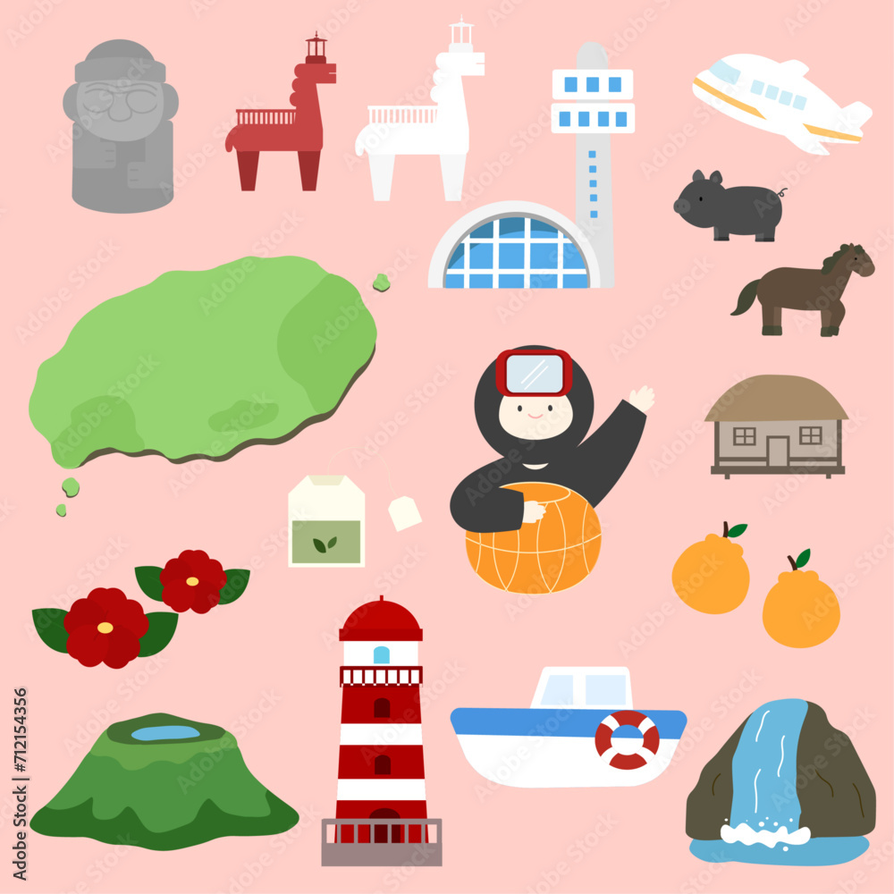 제주도관련 다양한 요소 