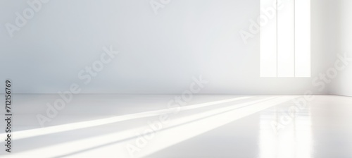 Wallpaper Mural light reflections in a white room, in the style of sunrays shine upon it, minimalist detail Torontodigital.ca