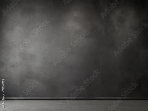 Black texture wall background ai image 