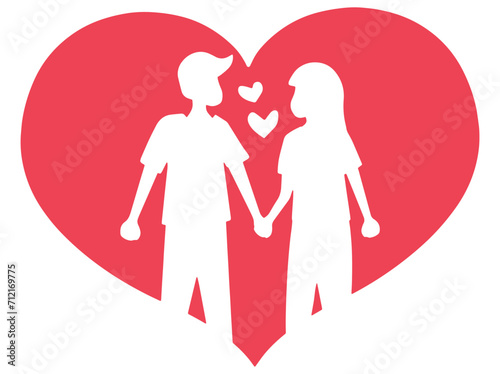 Romantic Women and Man Relationship
