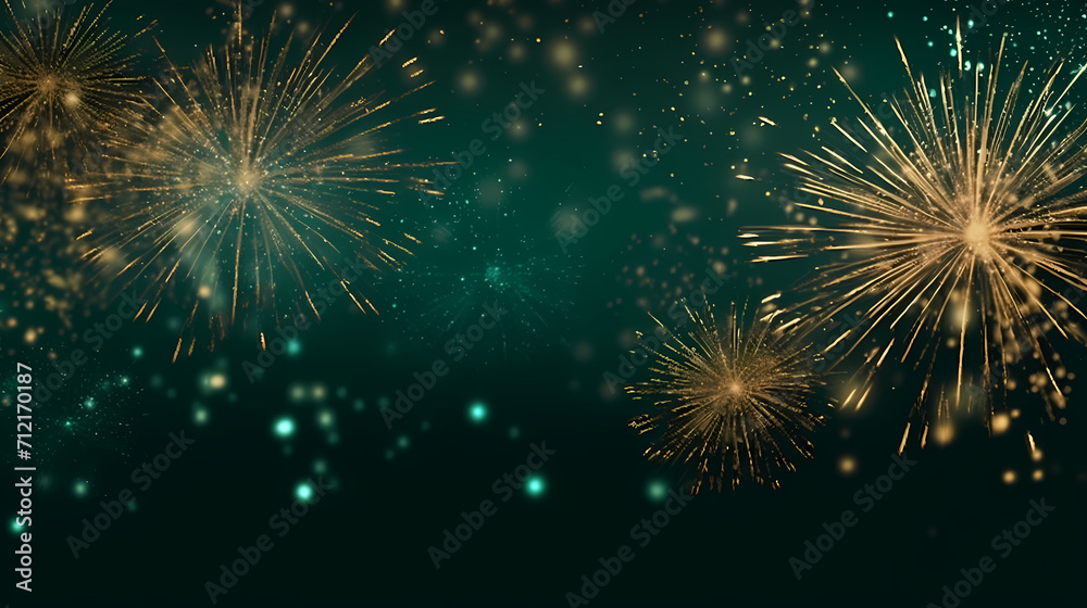Beautiful fireworks background at night for holiday decoration Beautiful fireworks background at night for holiday decoration