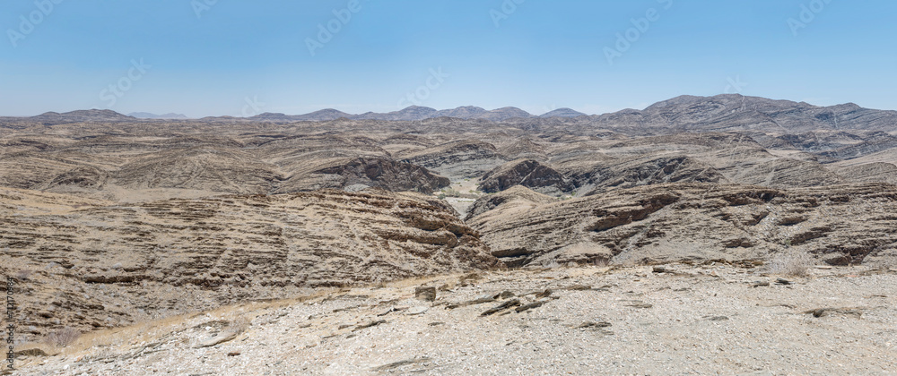 layers of basalt rocks in Naukluft desert, Namibia layers of basalt rocks in Naukluft desert, Namibia