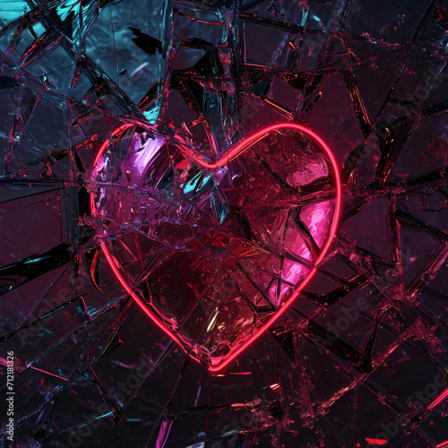 Heart in Shattered Glass
