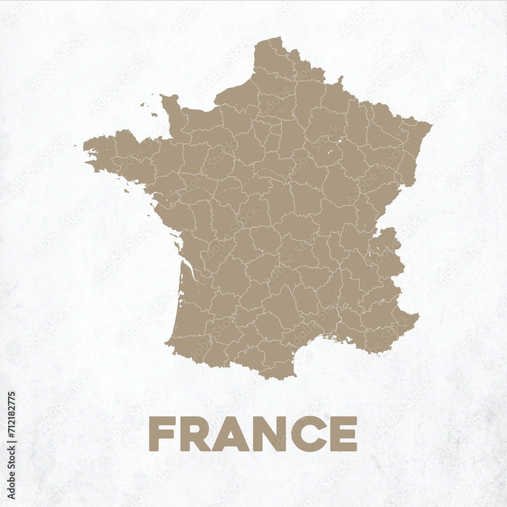 Detailed France Map