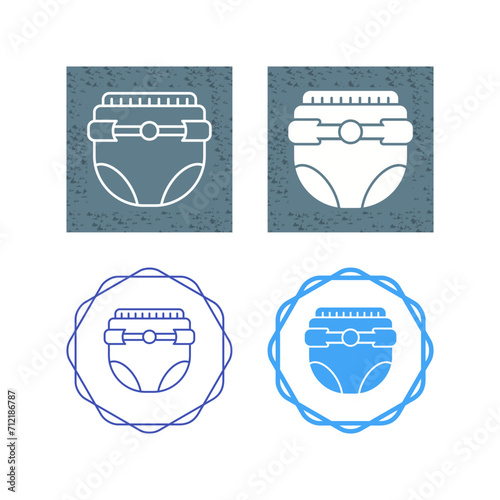 Diaper Vector Icon