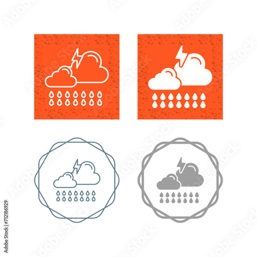 Storm Vector Icon