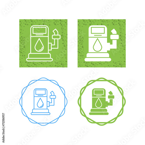 Gas Station Vector Icon
