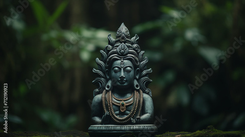 Face of Hindu God