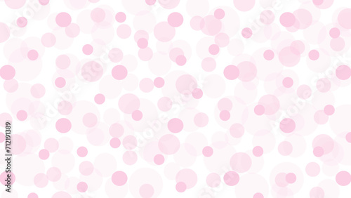 Wallpaper Mural White seamless pattern with pink drops Torontodigital.ca
