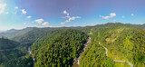 Aereal view of Ranomafana forest, Madagascar