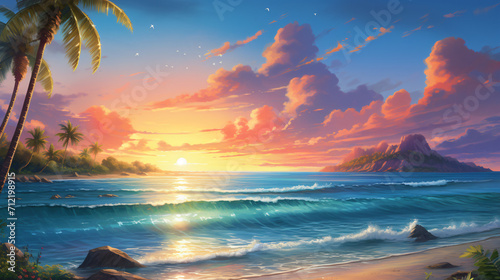 Gorgeous serene ocean © Little